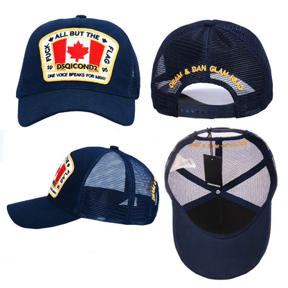 DSQICOND2 Maple Leaf Mesh Baseball Cap