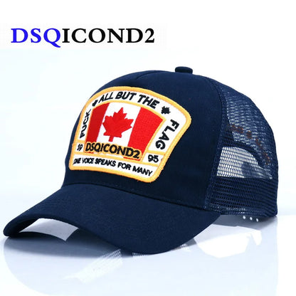 DSQICOND2 Maple Leaf Mesh Baseball Cap