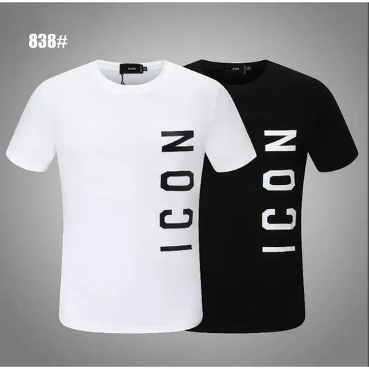 High Quality Dsq2 Cotton Mens 3D Letter ICON