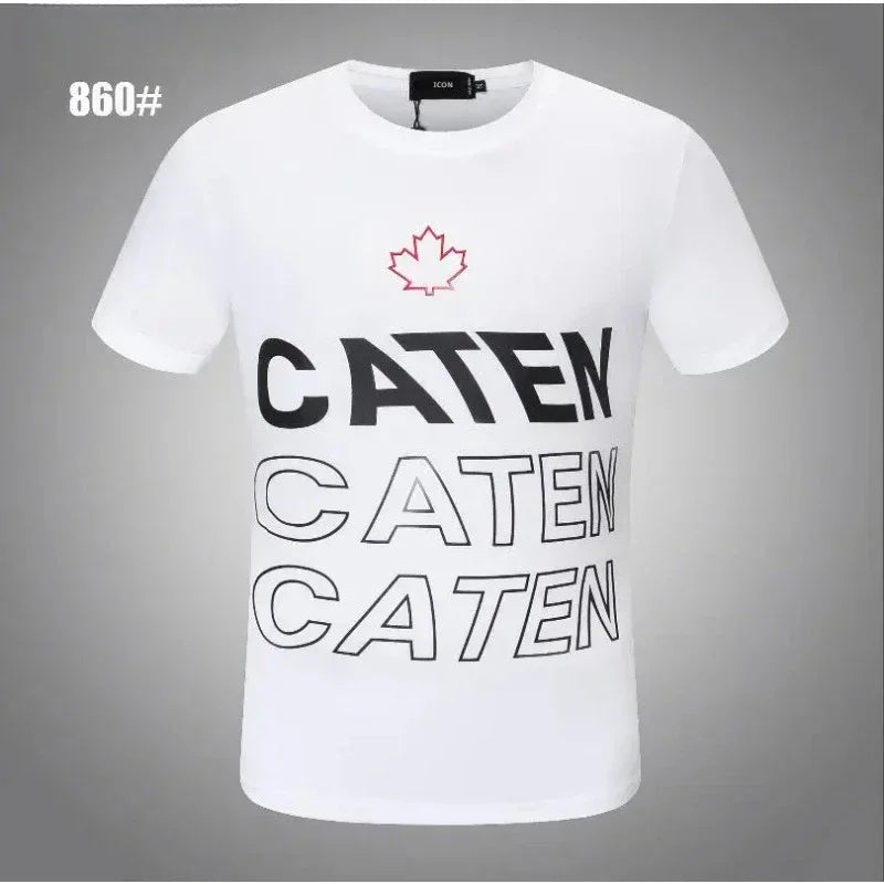 Dsq2 Caten Letter Print Tops Men