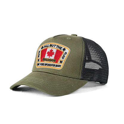 DSQICOND2 Maple Leaf Mesh Baseball Cap