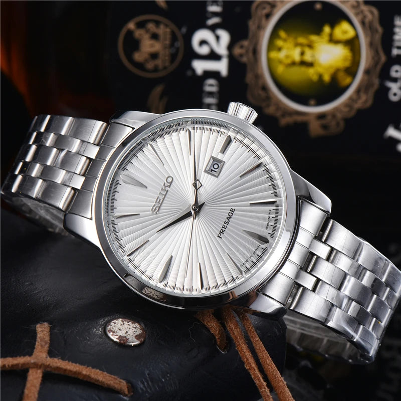 Seiko Coleção de Coquetel Moda Negócios Relógio Masculin