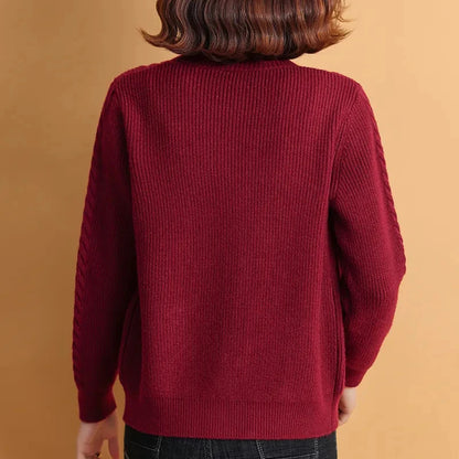 Cardigan De Malha Mulheres