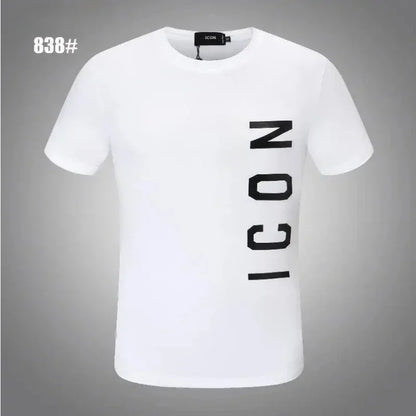 High Quality Dsq2 Cotton Mens 3D Letter ICON