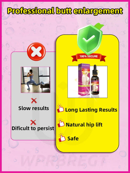 Hip Up Firming Oil Buttocks Butt Lift Big Buttock Enlargment