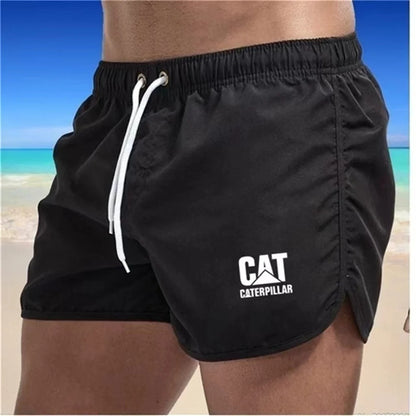 Shorts de praia masculinos de verã