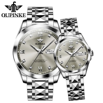 OUPINKE 3262 Couples Watches Original Imported Japan